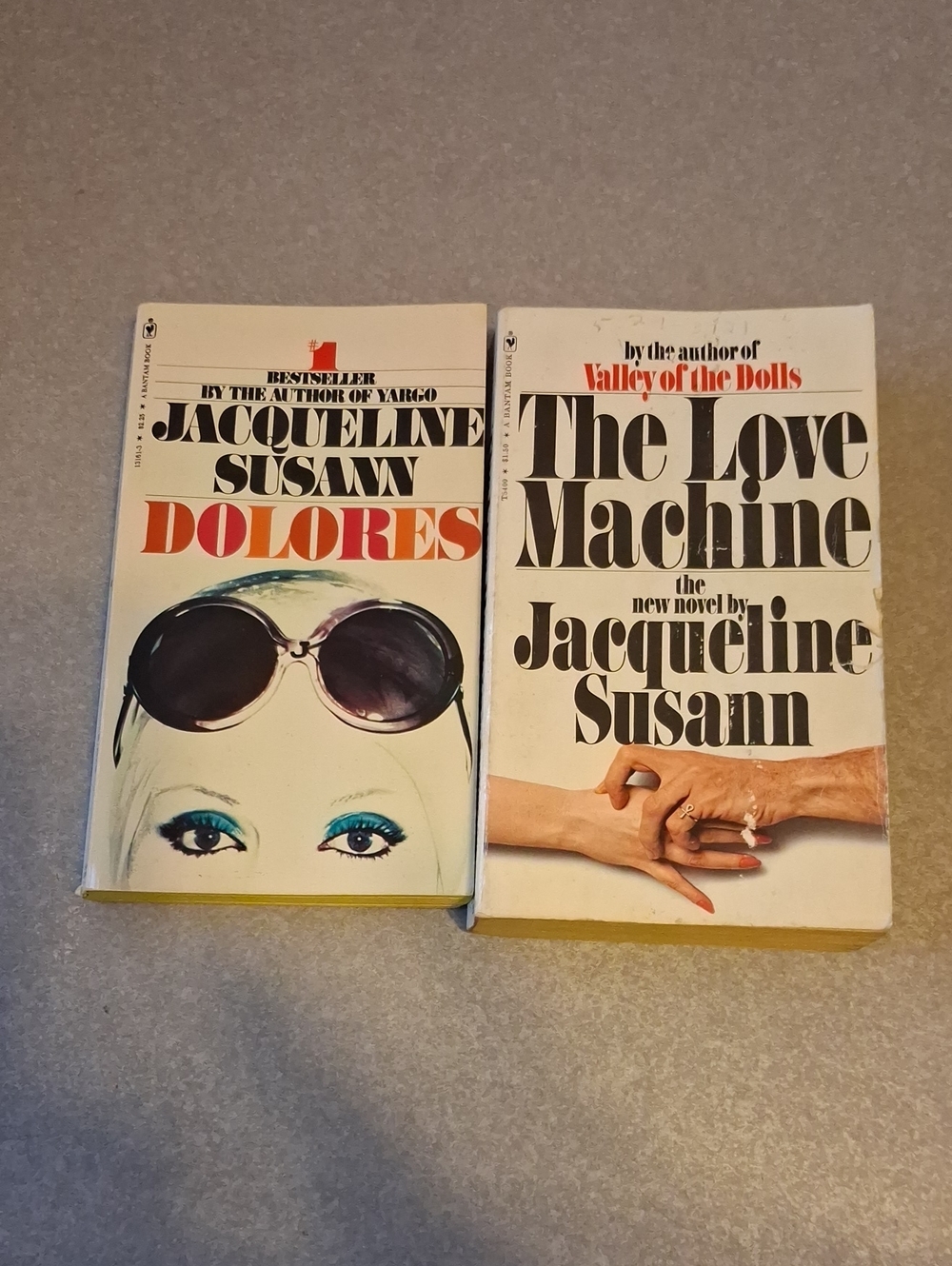 2 Paperback Books By Jacquiline Susann